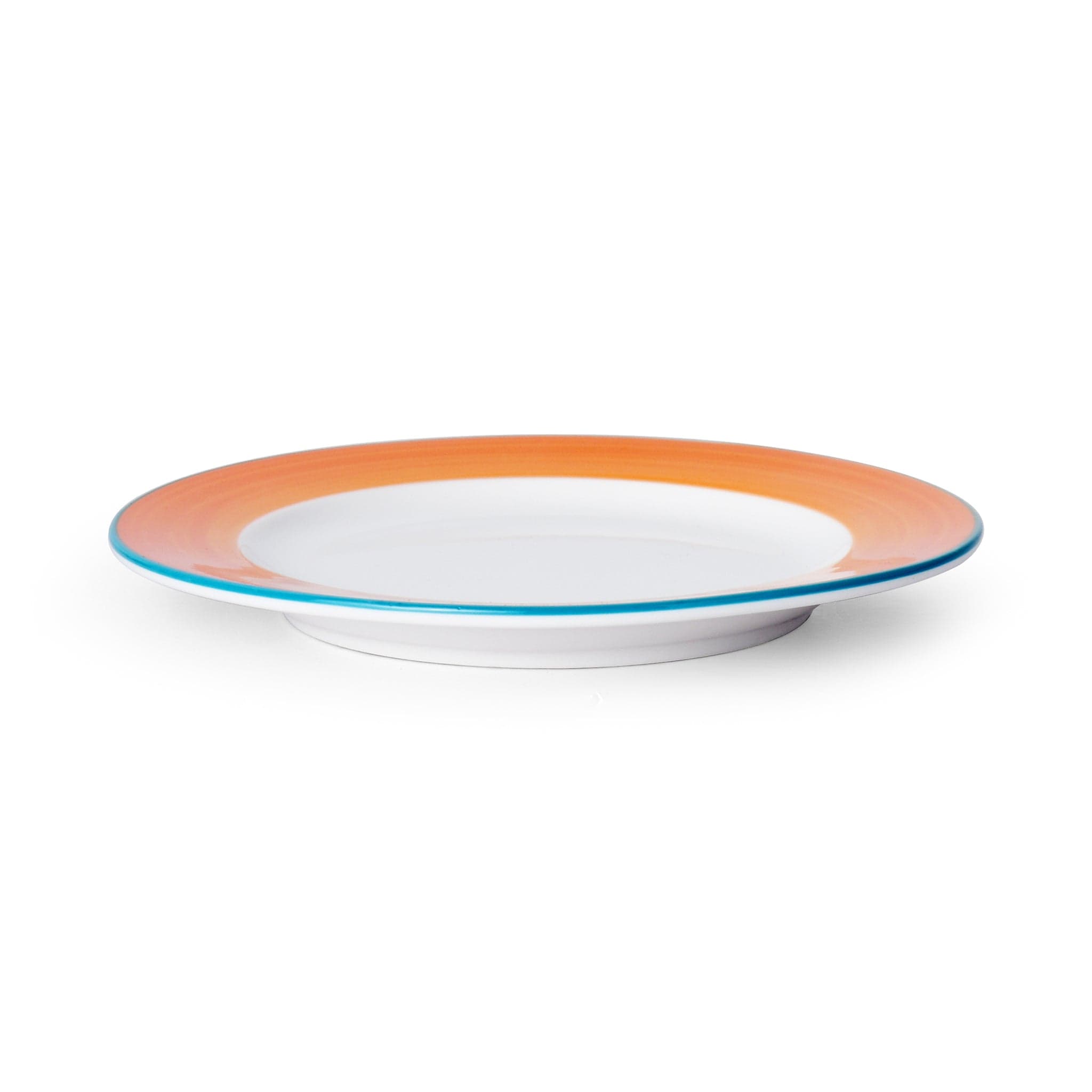 Bistro Sunday Brunch Porcelain Plate 7" Orange #color_orange