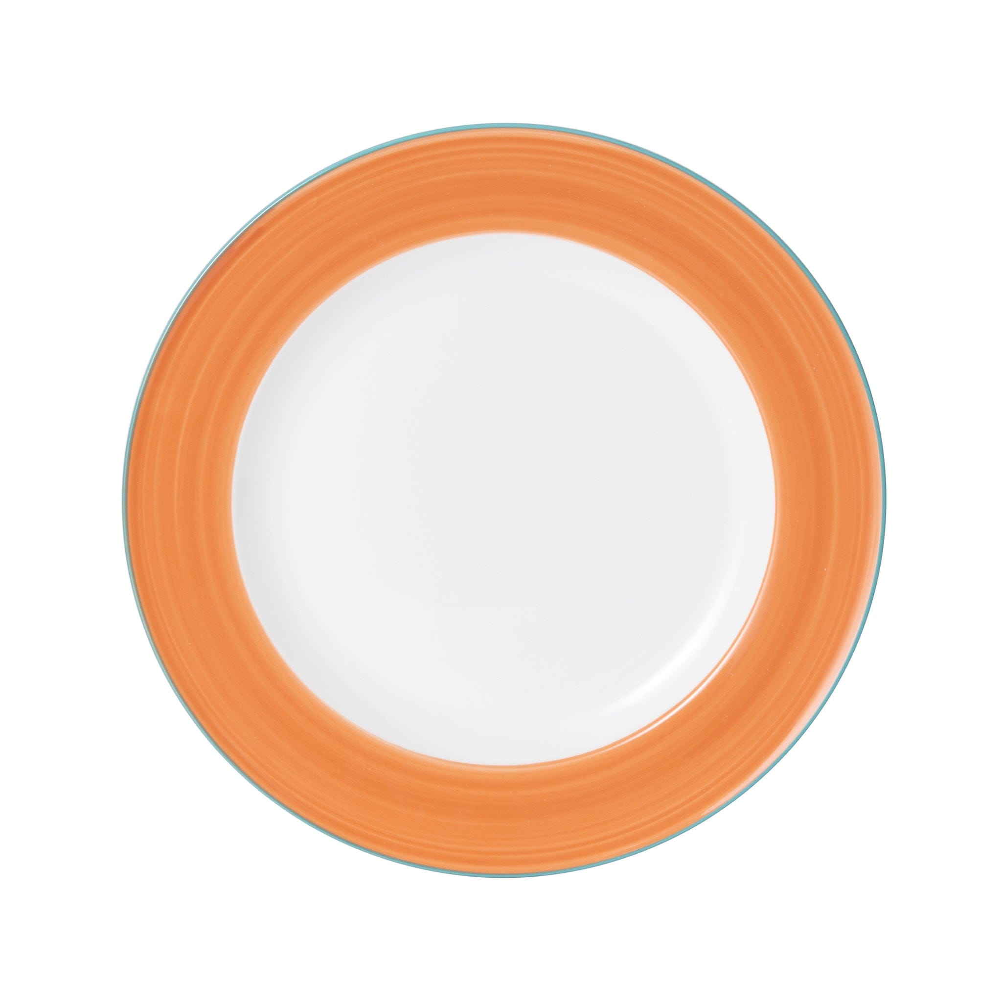 Bistro Sunday Brunch Porcelain Plate 11" Orange #color_orange