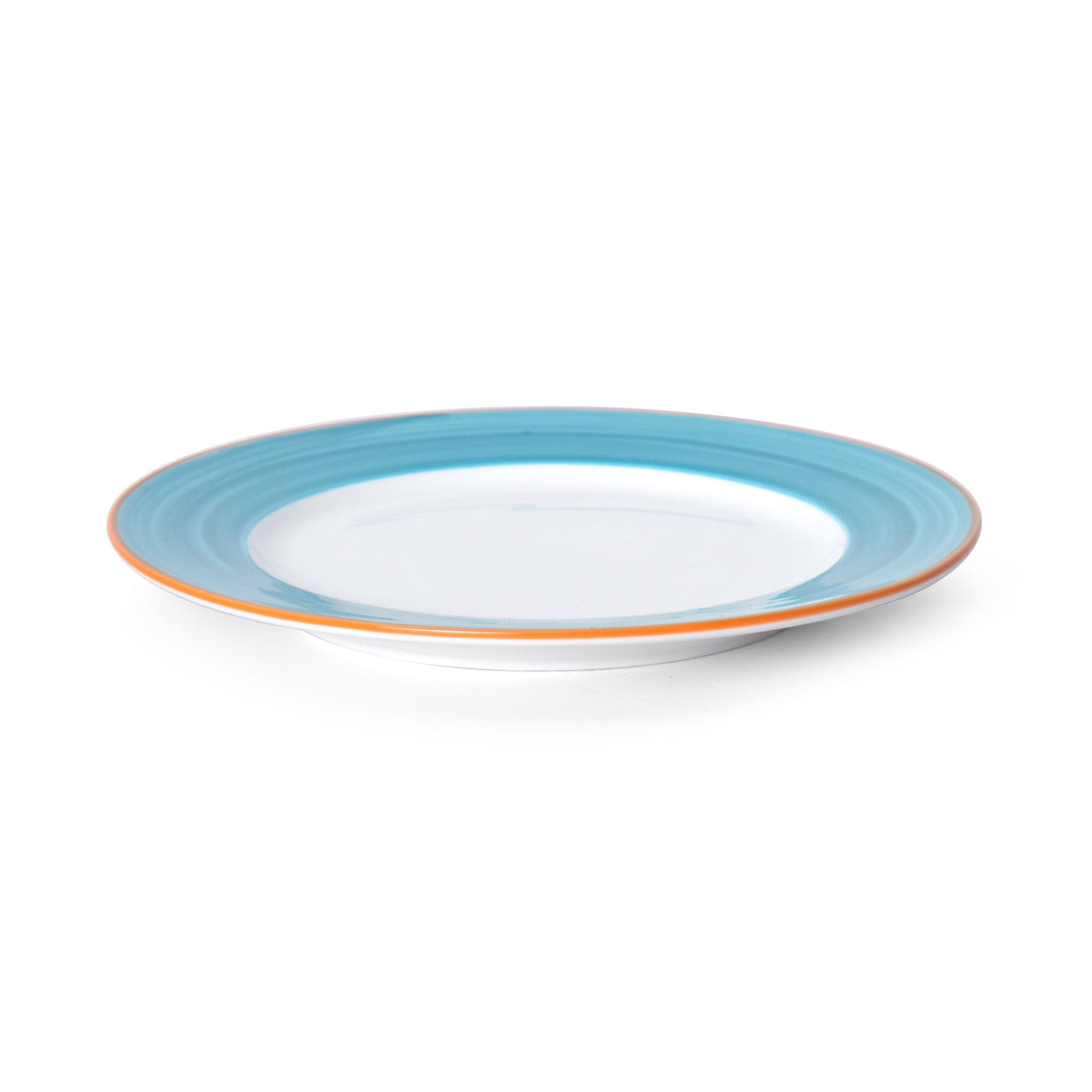 Bistro Sunday Brunch Porcelain Plate 8" Turquoise #color_turquoise