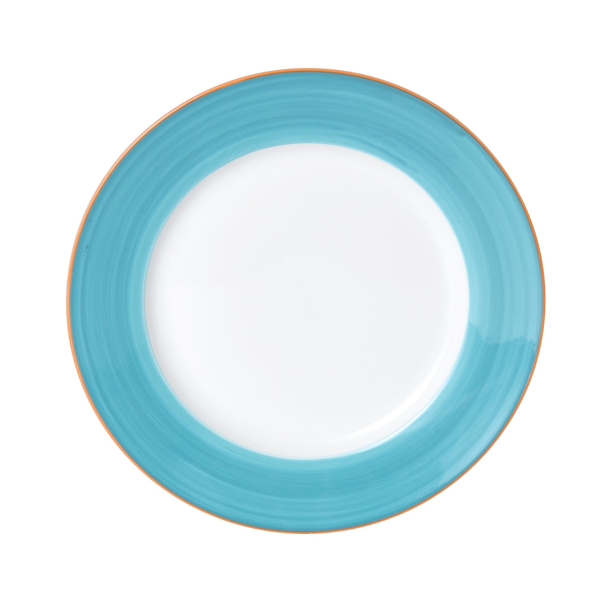 Bistro Sunday Brunch Porcelain Plate 9" Turquoise #color_turquoise