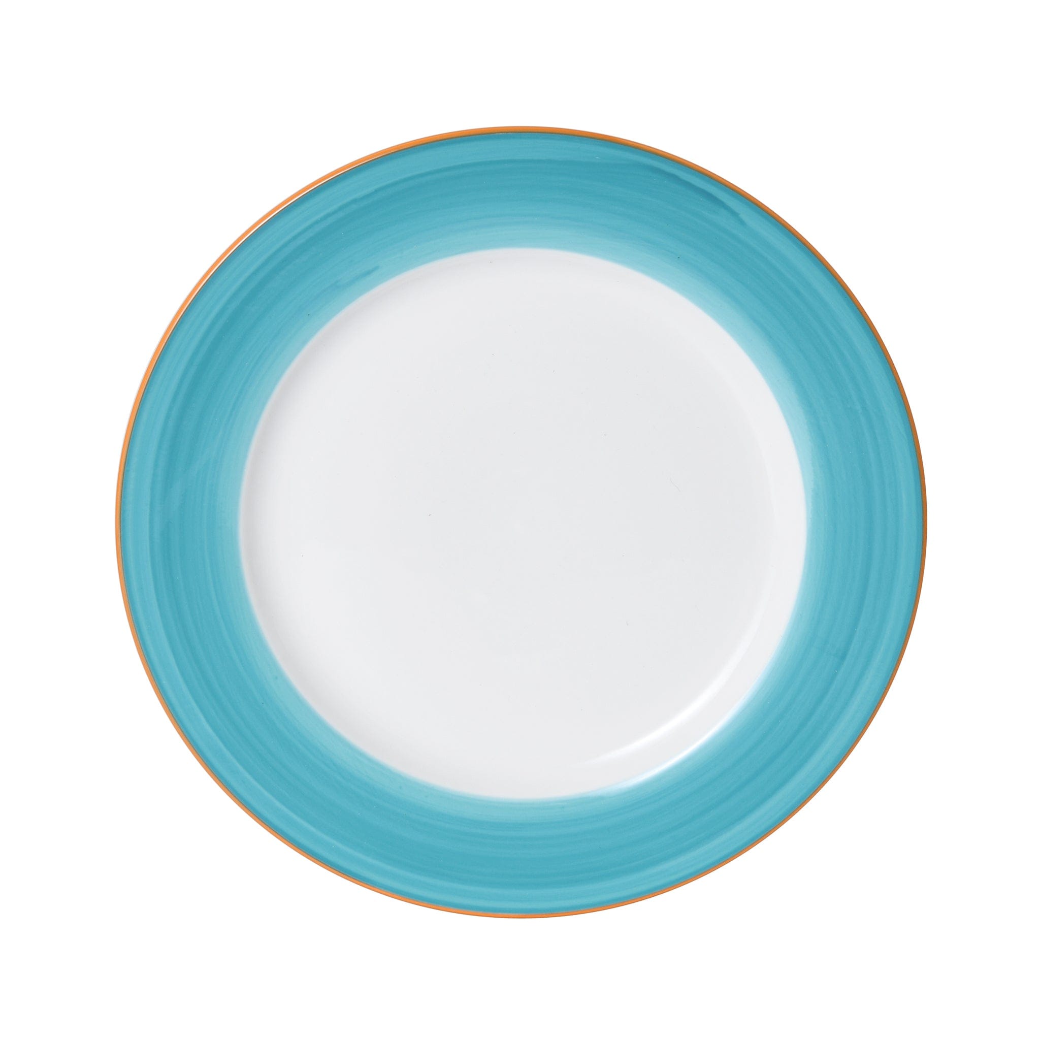Bistro Sunday Brunch Porcelain Plate 10" Turquoise #color_turquoise