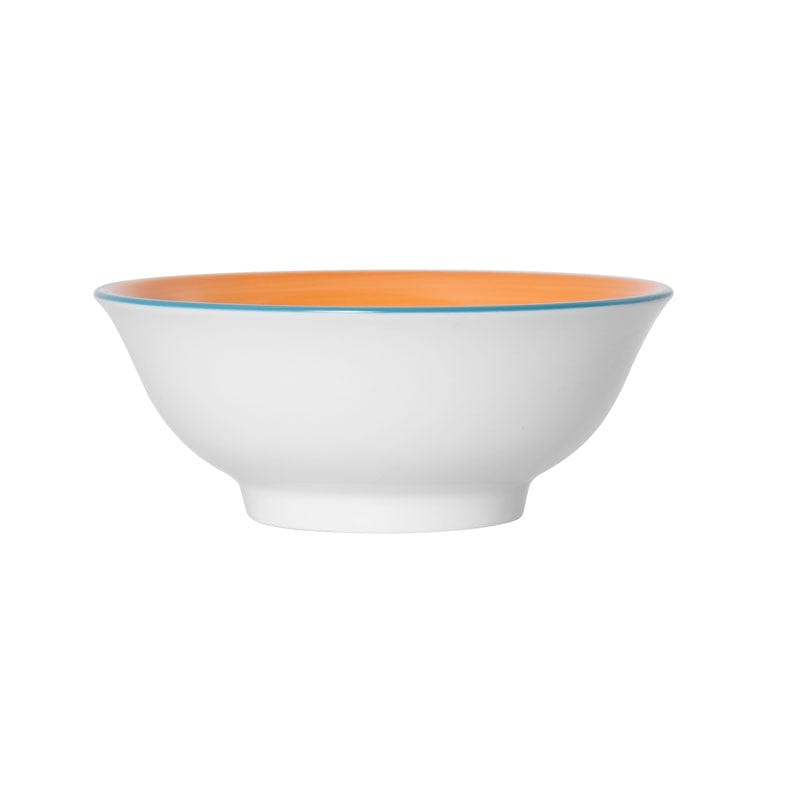 Bistro Sunday Brunch Porcelain Bowl 5.3" / 13oz Orange #color_orange