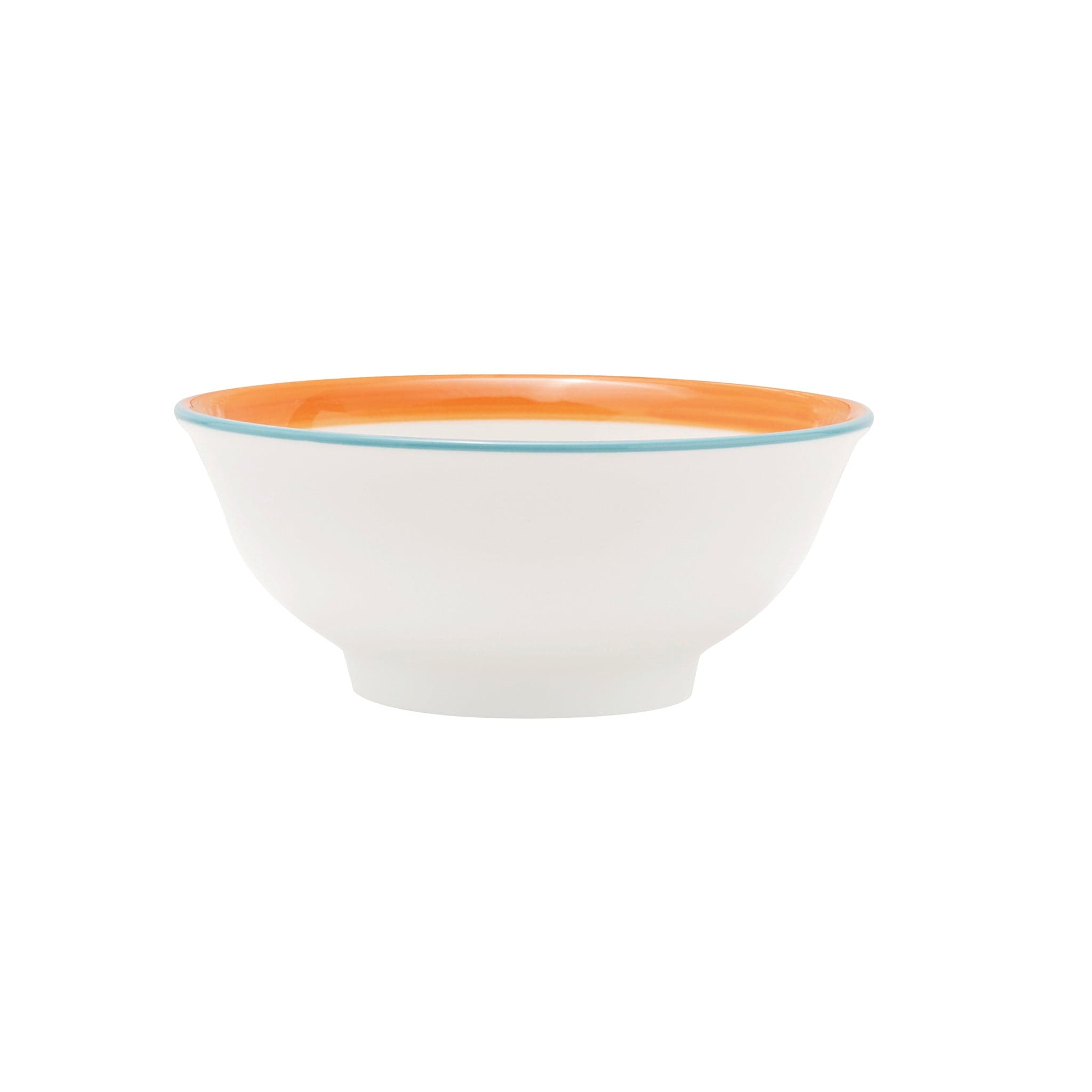 Bistro Sunday Brunch Porcelain Bowl 6.3" / 24oz Orange #color_orange