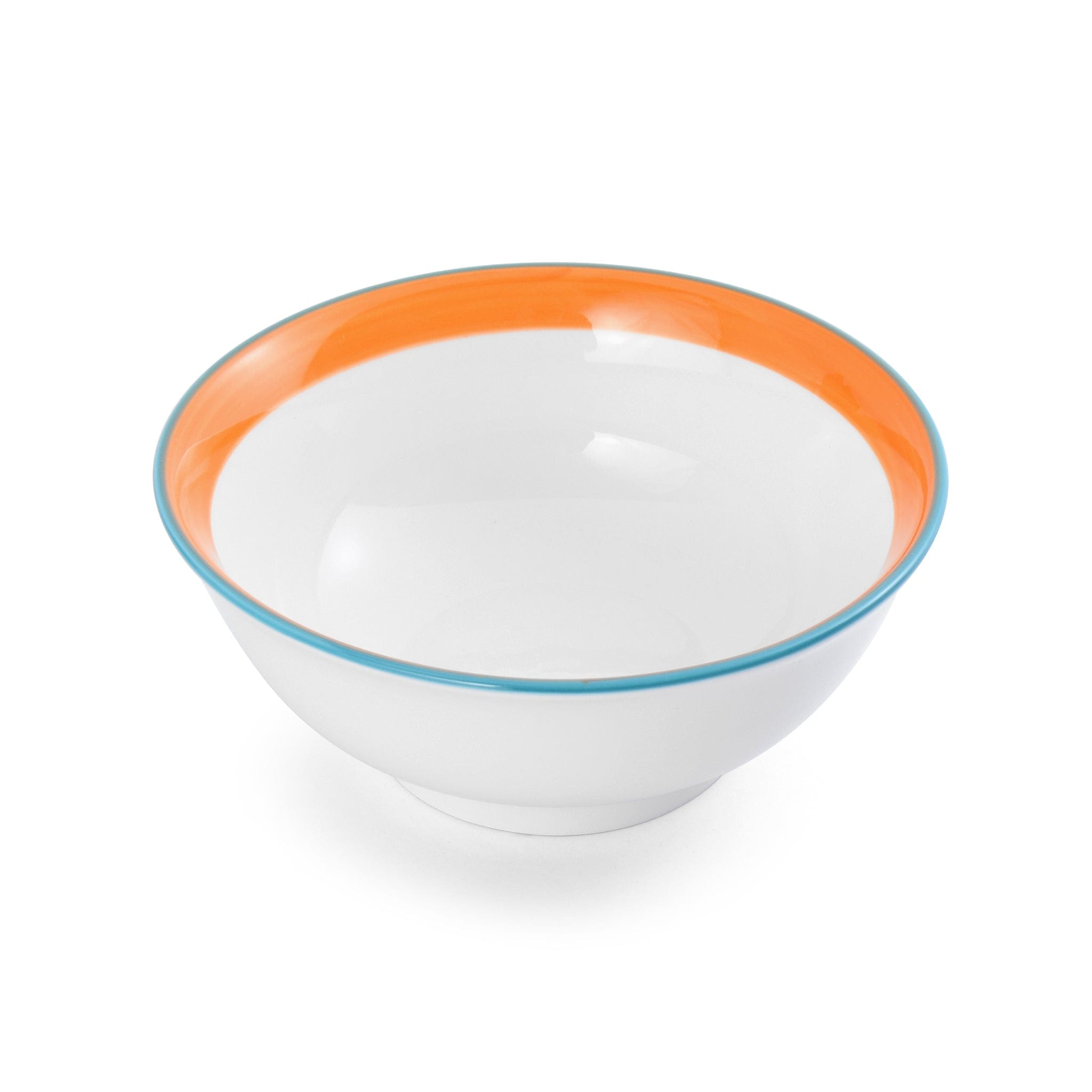 Bistro Sunday Brunch Porcelain Bowl 6.3" / 24oz Orange #color_orange