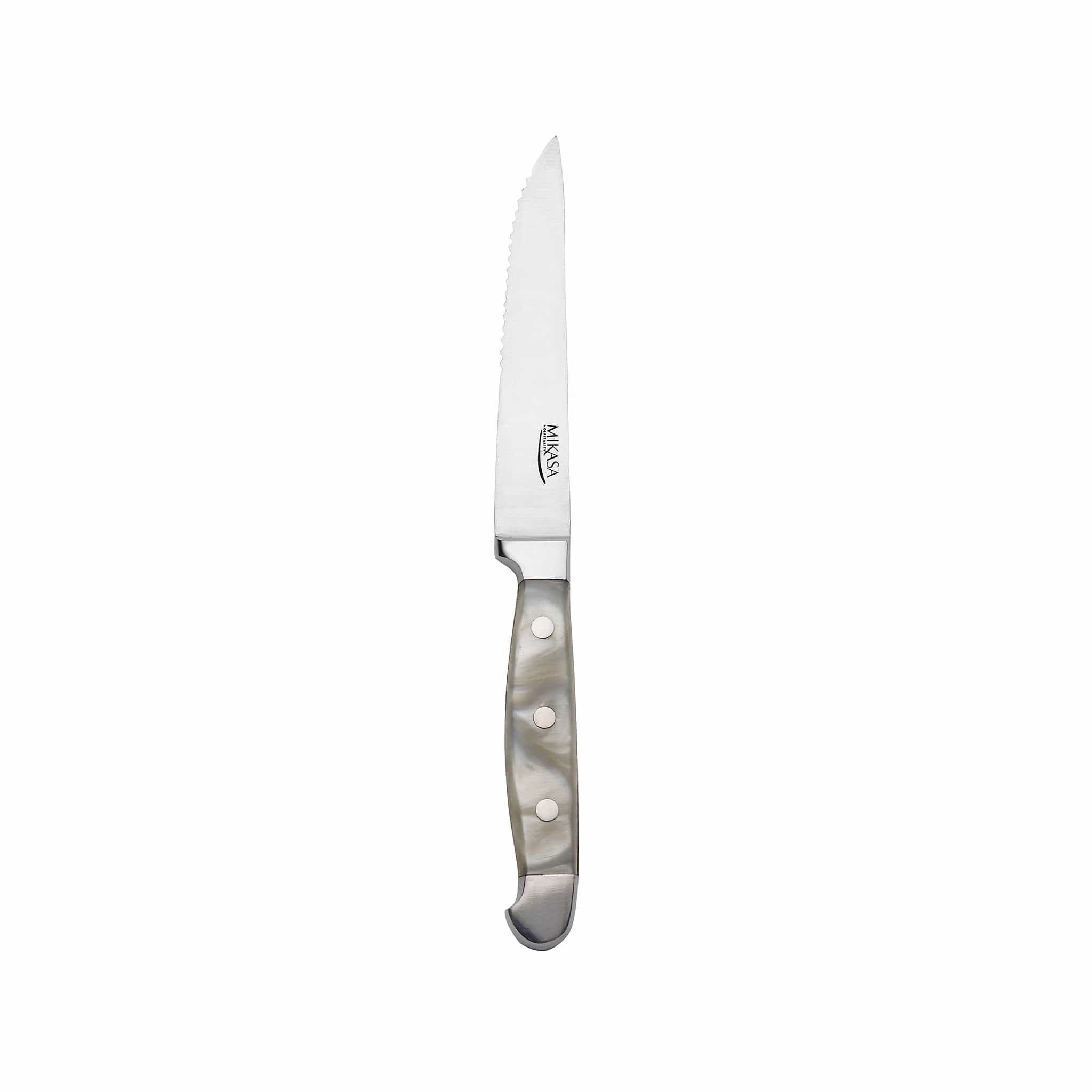 Williamsburg 18/10 Steak Knife 7.8" White