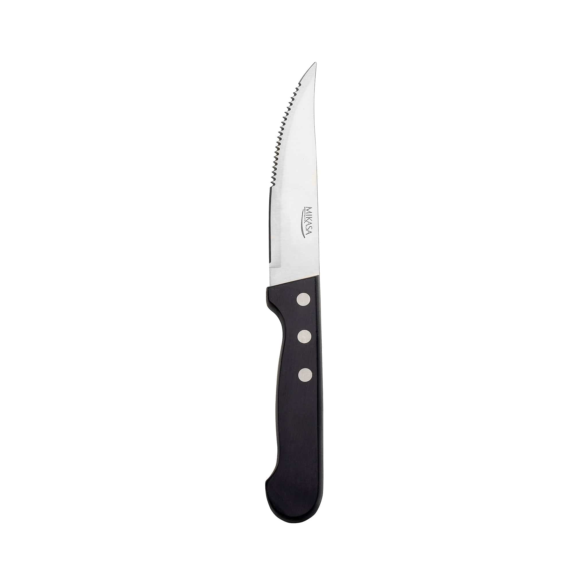 Flatbush 18/10 Steak Knife 7.8" Black