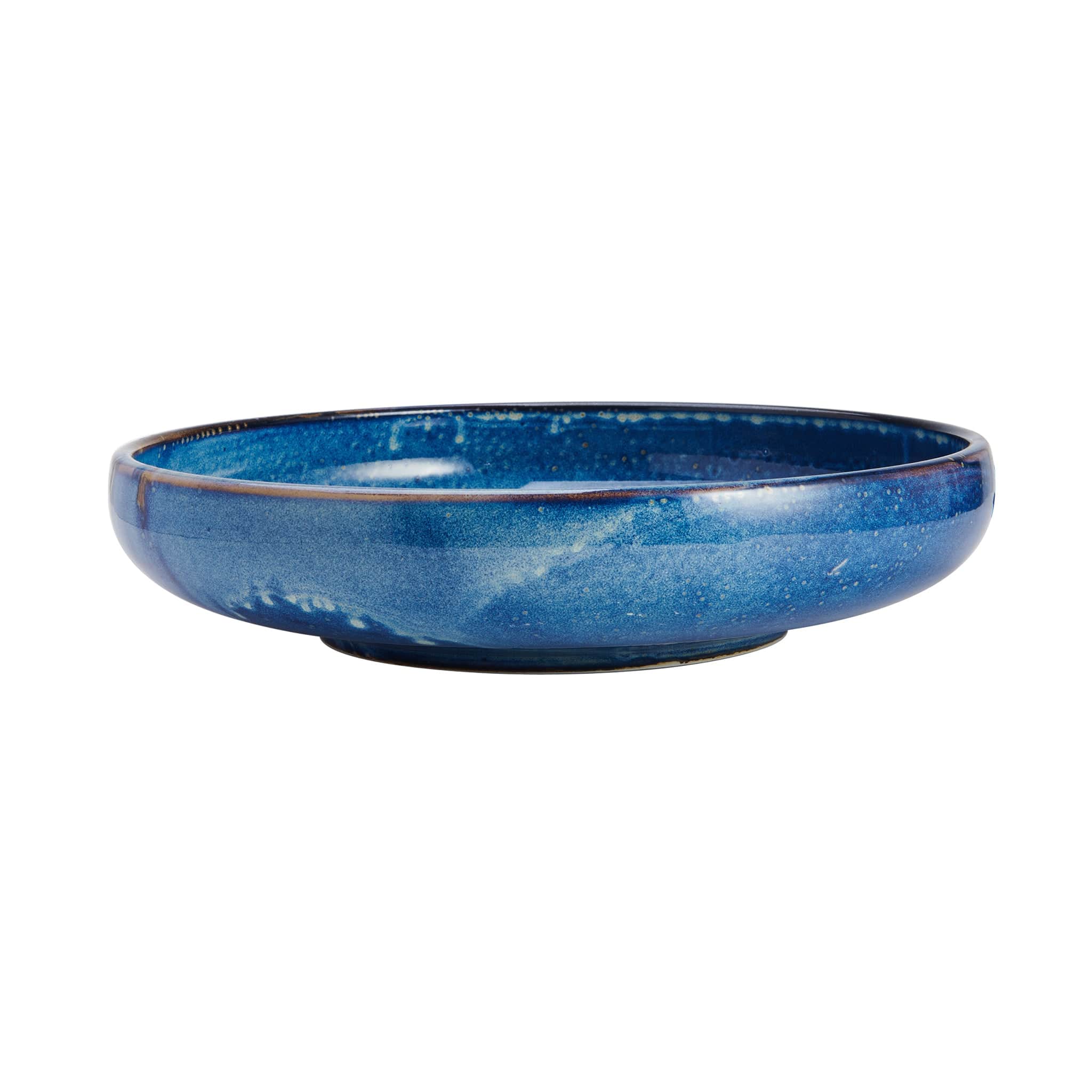 Starlit Porcelain Bowl 15" / 202oz Blue