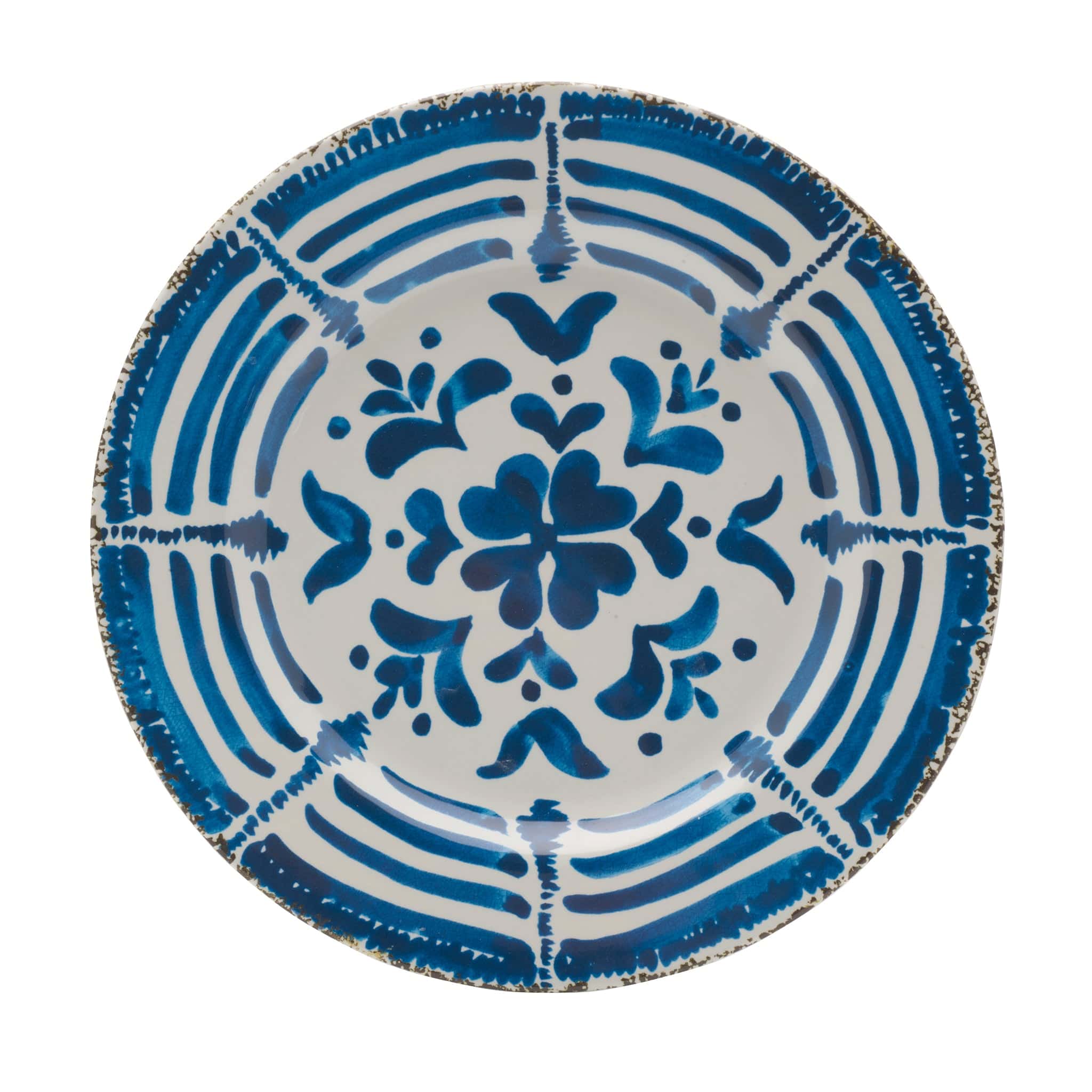 Merenda Melamine Plate 11" Blue #color_blue