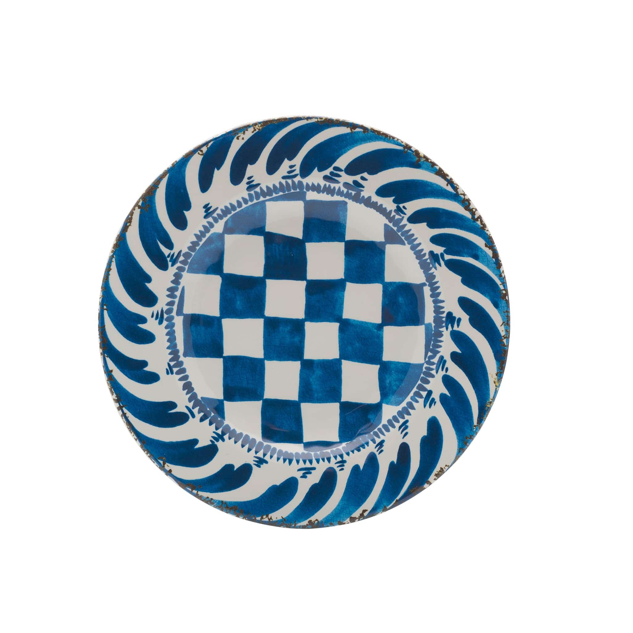 Merenda Melamine Plate 9" Blue #color_blue