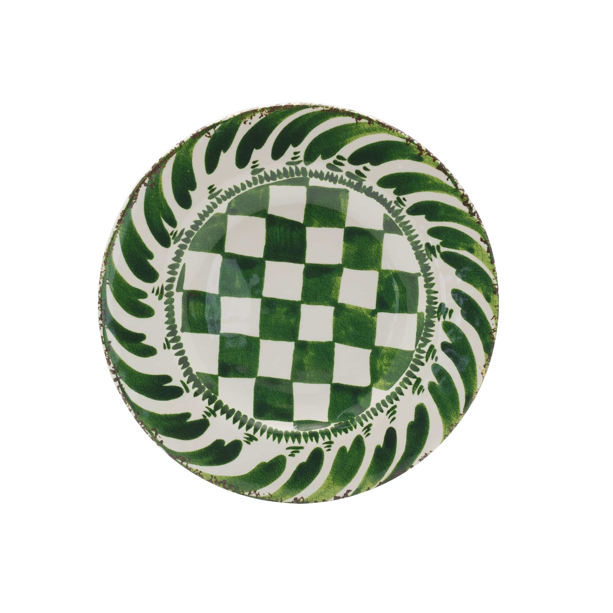 Merenda Melamine Plate 9" Green #color_green