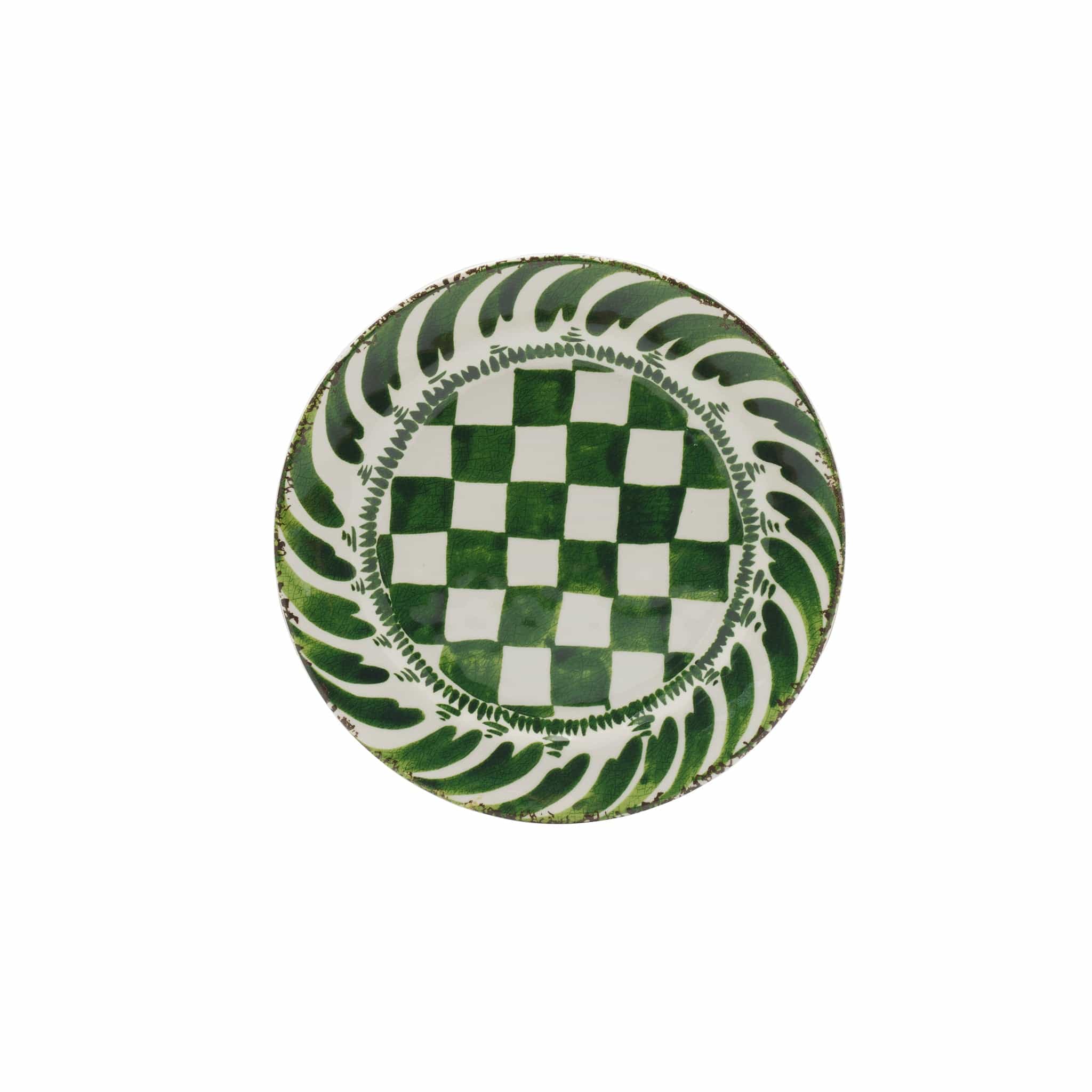 Merenda Melamine Plate 7" Green #color_green