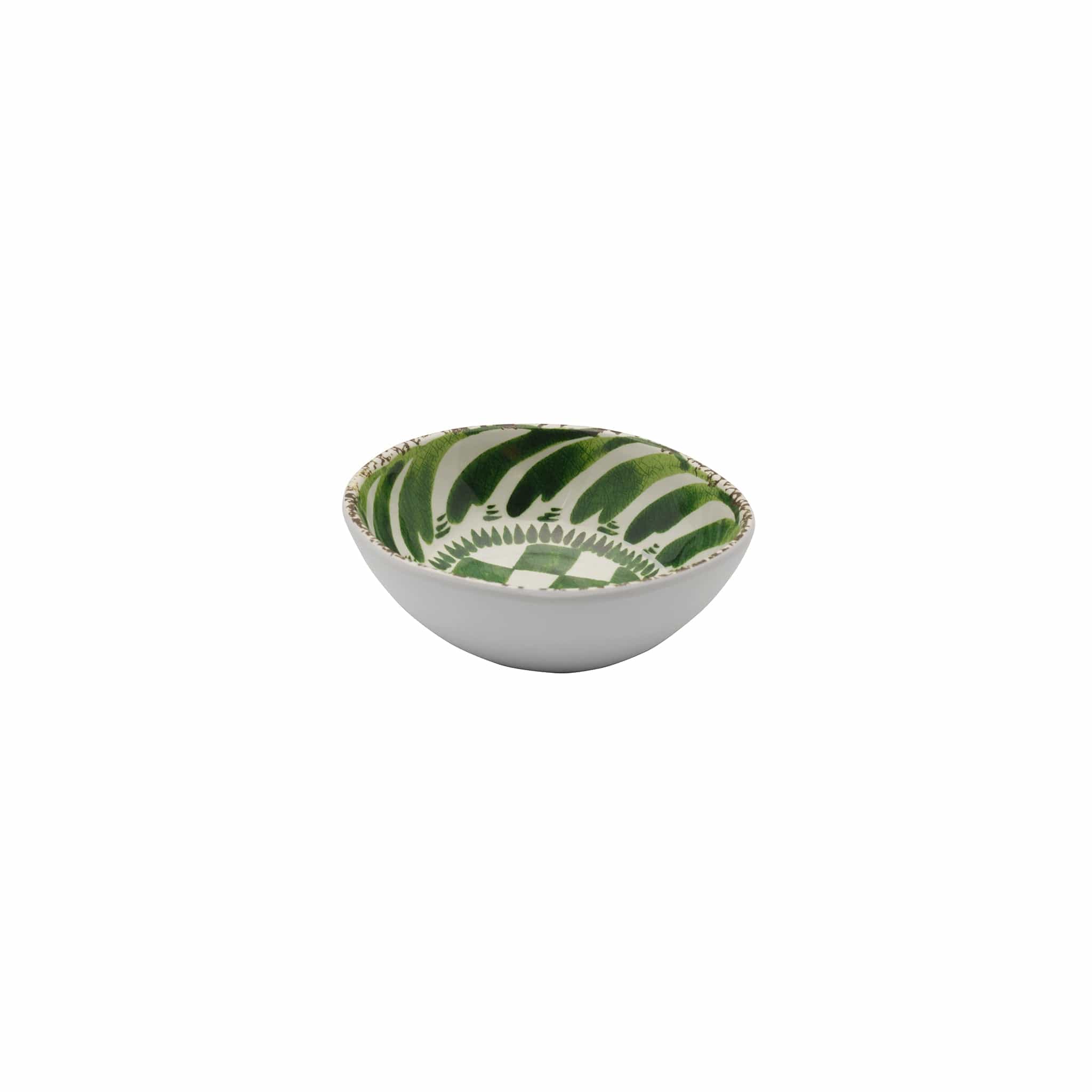 Merenda Melamine Bowl 4" / 6oz Green #color_green