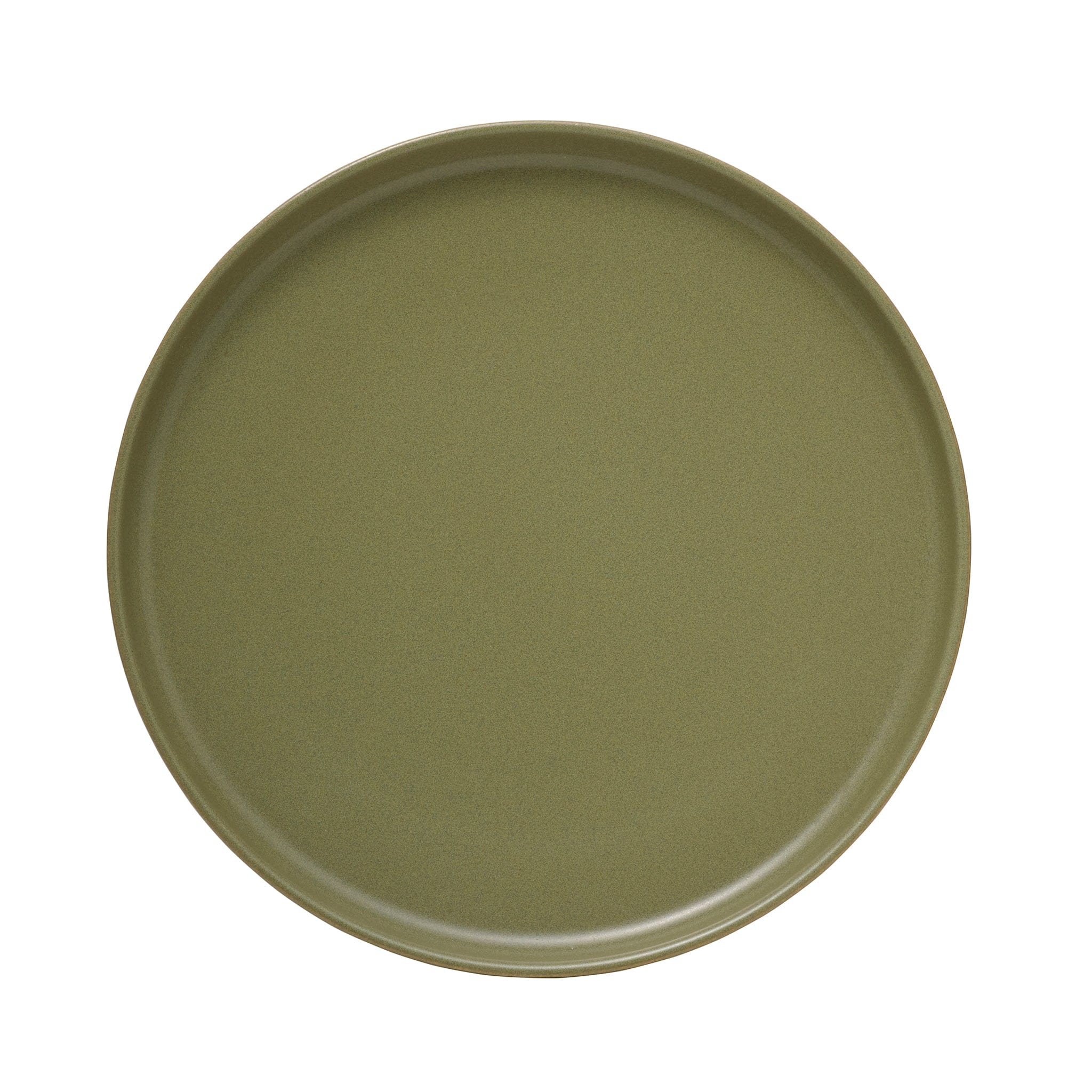 Solitude Stoneware Coupe Plate 11in Green
