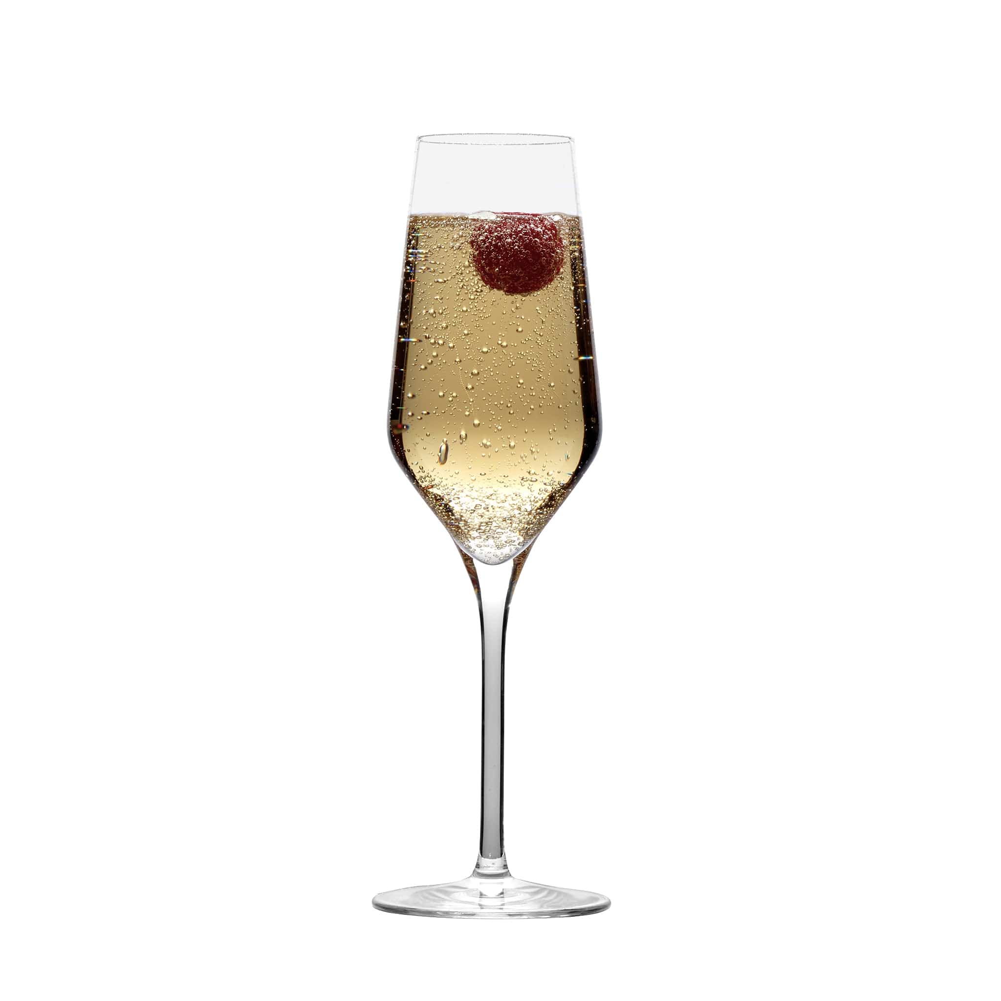 Lucie Crystalline Champagne Glass 8.75oz Clear