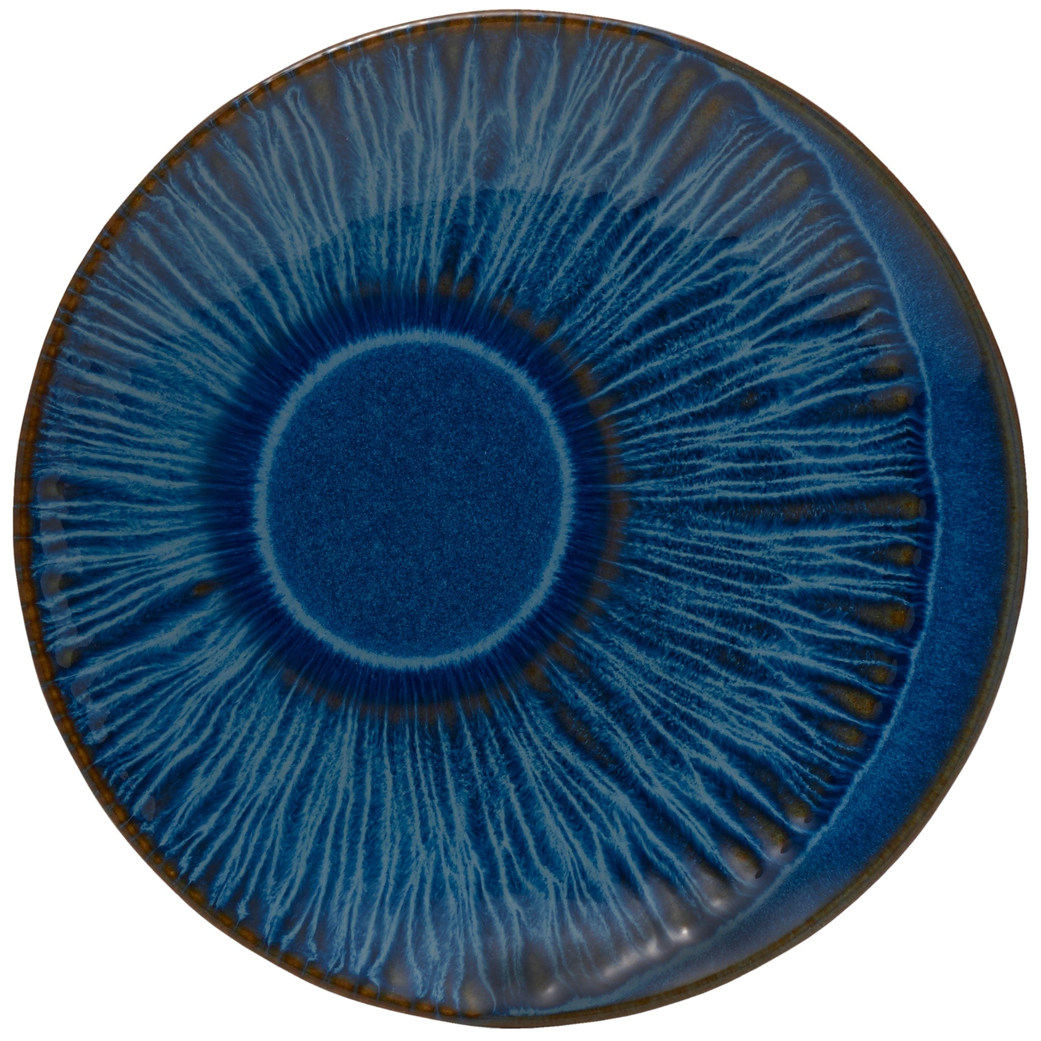 Eden Stoneware Coupe Plate 8.25" Aqua